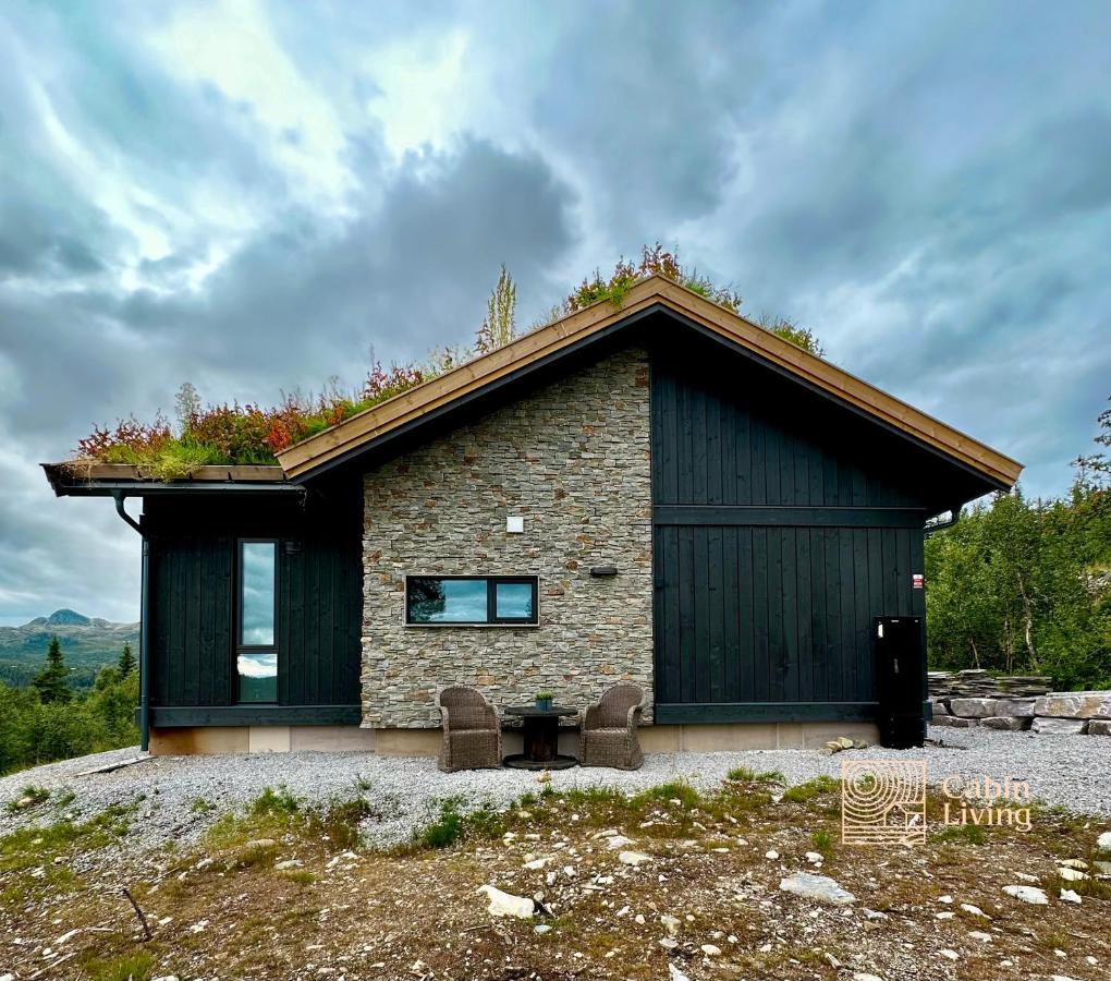 Brand New Cabin On The Sunny Side Of Gaustatoppen With A Great View Tuddal Екстер'єр фото