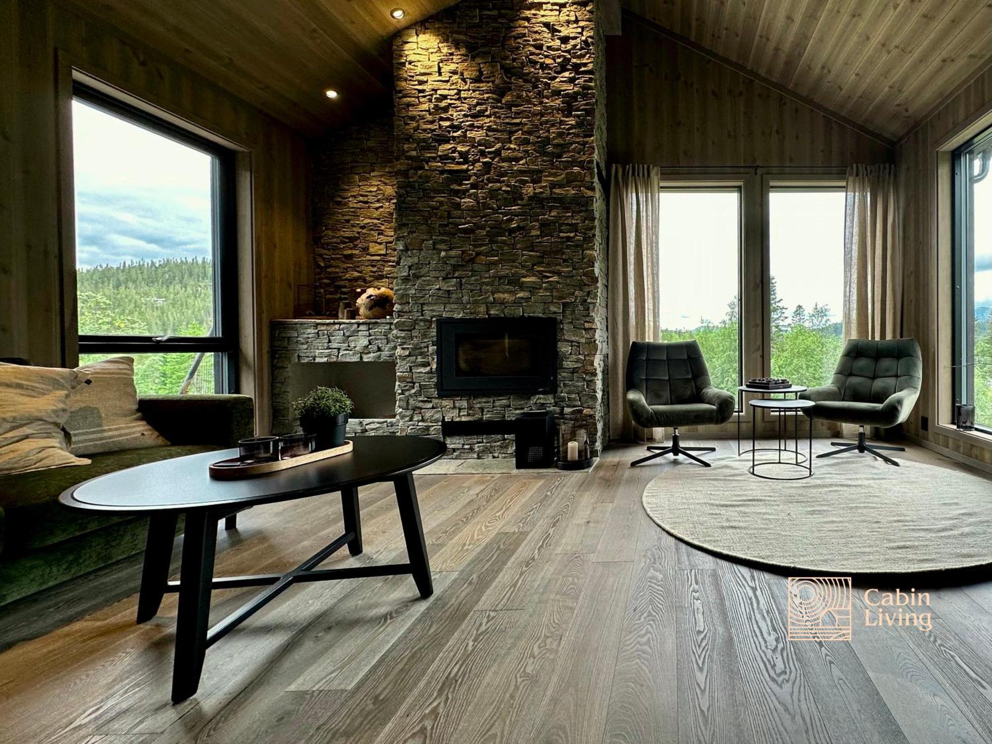 Brand New Cabin On The Sunny Side Of Gaustatoppen With A Great View Tuddal Екстер'єр фото