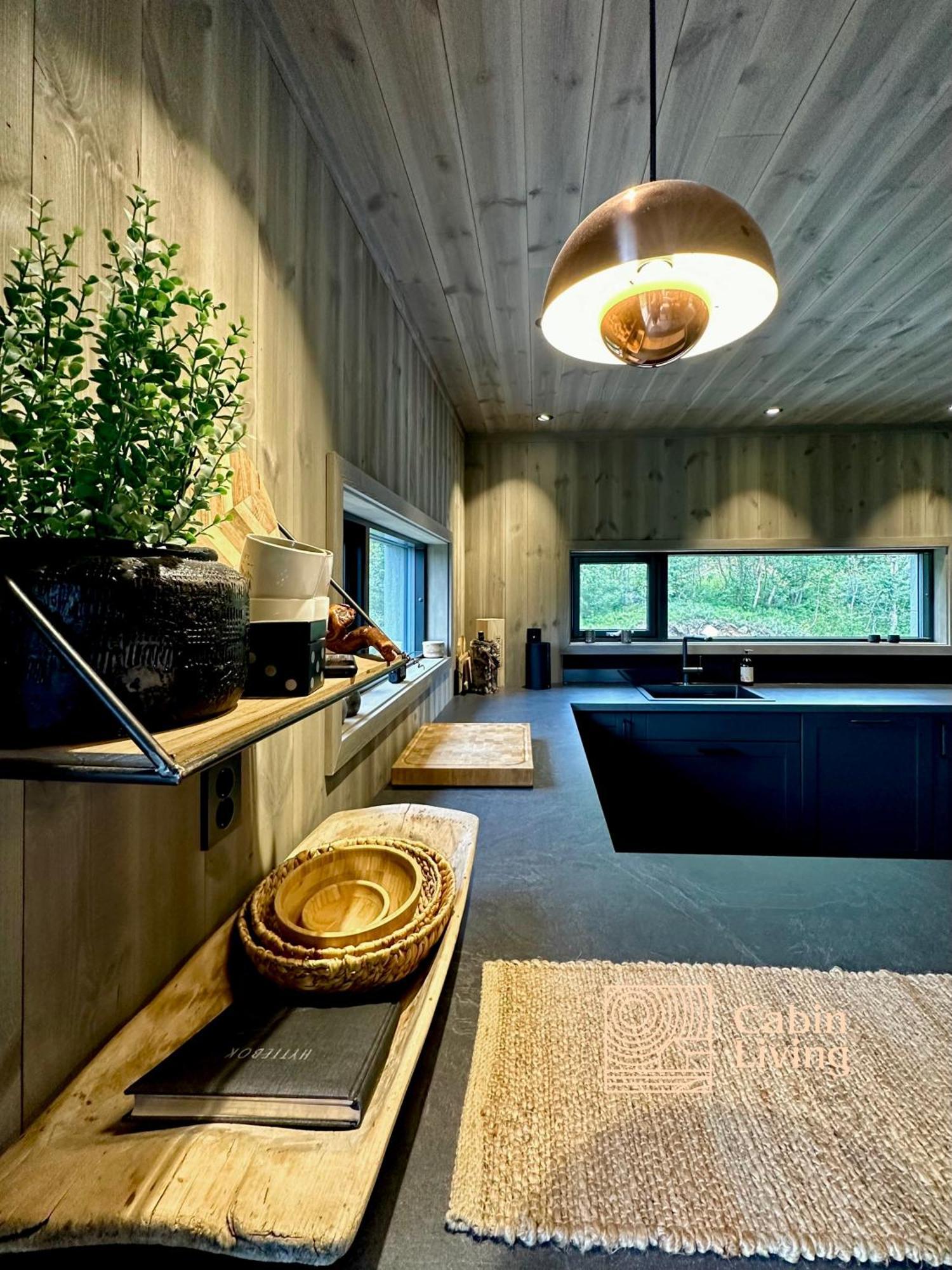 Brand New Cabin On The Sunny Side Of Gaustatoppen With A Great View Tuddal Екстер'єр фото