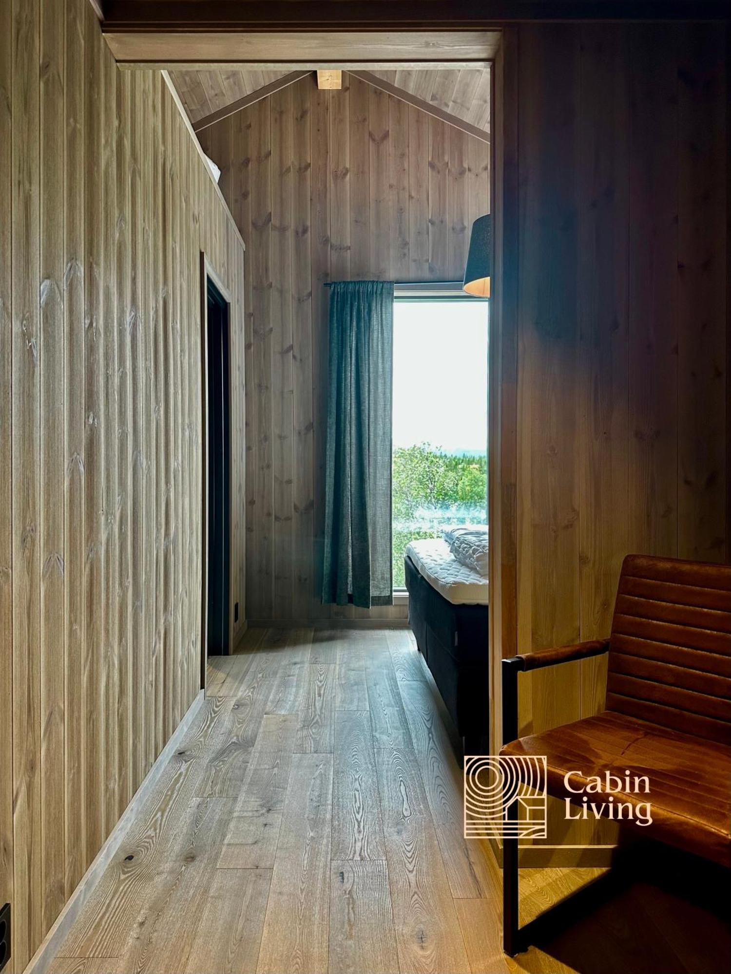 Brand New Cabin On The Sunny Side Of Gaustatoppen With A Great View Tuddal Екстер'єр фото