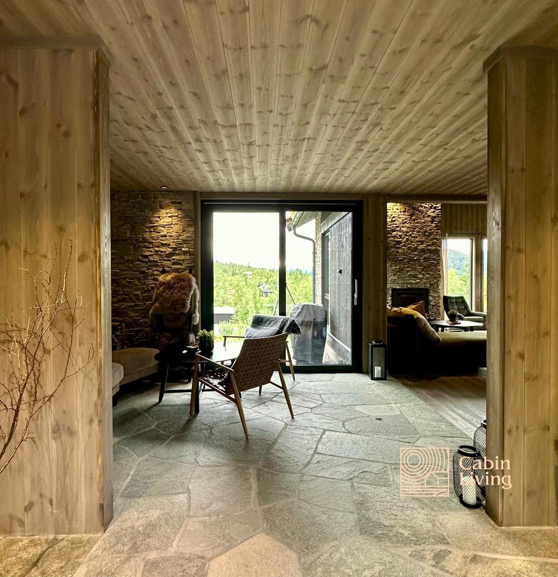 Brand New Cabin On The Sunny Side Of Gaustatoppen With A Great View Tuddal Екстер'єр фото